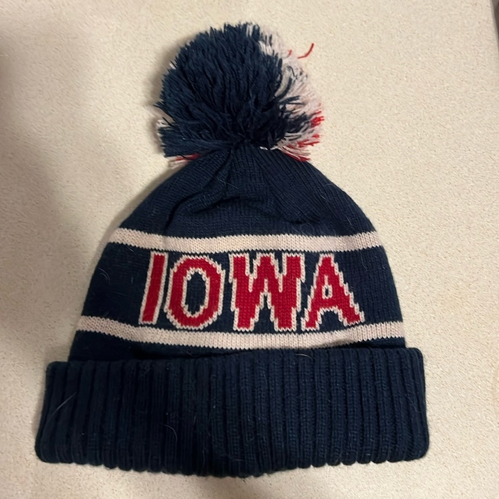Patriotic Iowa Beanie
